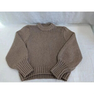 Cozy Brown Turtleneck Sweater